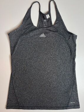 Adidas Climalite Gray Racerback Tank Small